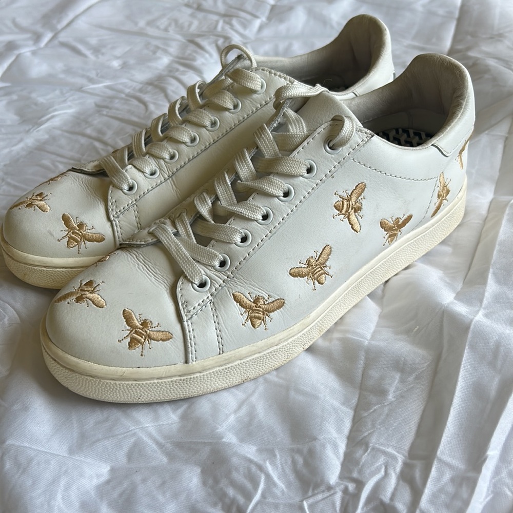 MOA Master of Arts Sneakers Rare Beekeepers Embroidered Honey Bees Shoes